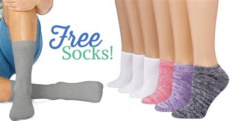 Free 6-Pack of Hanes Socks With Any Purchase :: Southern Savers