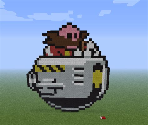 Minecraft Pixel Art : Dr. Robotnik by HeyThereTroll on DeviantArt