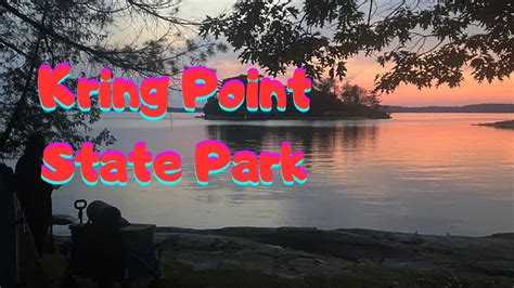 Kring Point State Park Camping - YouTube