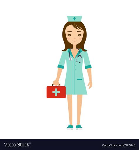 Nurse Royalty Free Vector Image - VectorStock