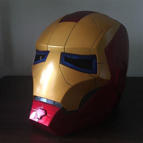 Awesome Iron Man Helmet (teen, adult, costume, cosplay), Toys & Games ...