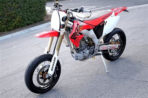 CA Plated – 2002 Honda CRF450R Supermoto | Bike-urious