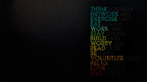 Black Wallpaper Motivation