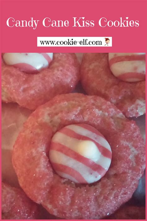 Candy Cane Kiss Cookies: Easy Blossom Cookies Variation