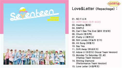 安い100%新品 SEVENTEEN Love & Letter repackage album WkNZL-m30941651878 定番超歓迎