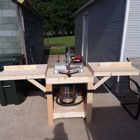 Reader Project: Simple DIY Miter Saw Stand | The Family Handyman