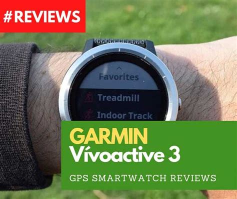 Garmin Vivoactive 3 Reviews GPS Smartwatch - UBERGOLF