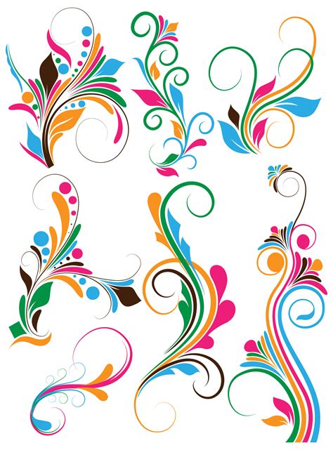 18 Art Free Vector For Photoshop Images - Free Vector Art Swirl Frames ...