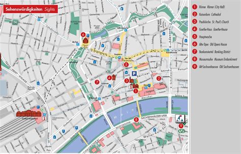 Frankfurt Attractions Map PDF - FREE Printable Tourist Map Frankfurt ...