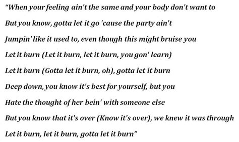 "Burn" by Usher - Song Meanings and Facts