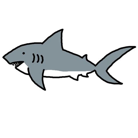 Clip Art Of Sharks | Arte de tiburón, Pegatinas, Clipart