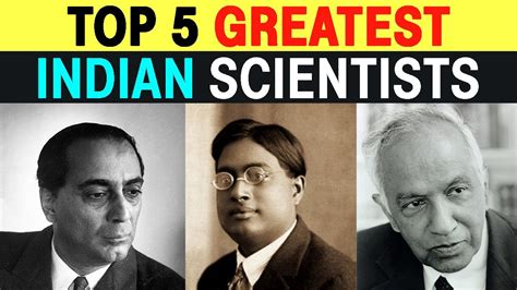 Top 5 Greatest Indian Scientists | TechMobi - YouTube