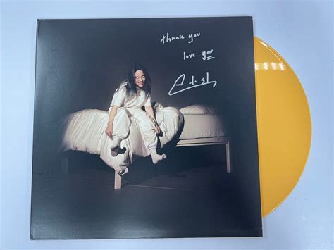 Autograph Signed Billie Eilish Vinyl COA - Etsy