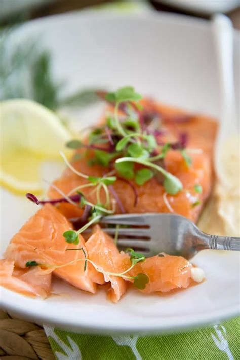 Salmon Confit • The Healthy Foodie