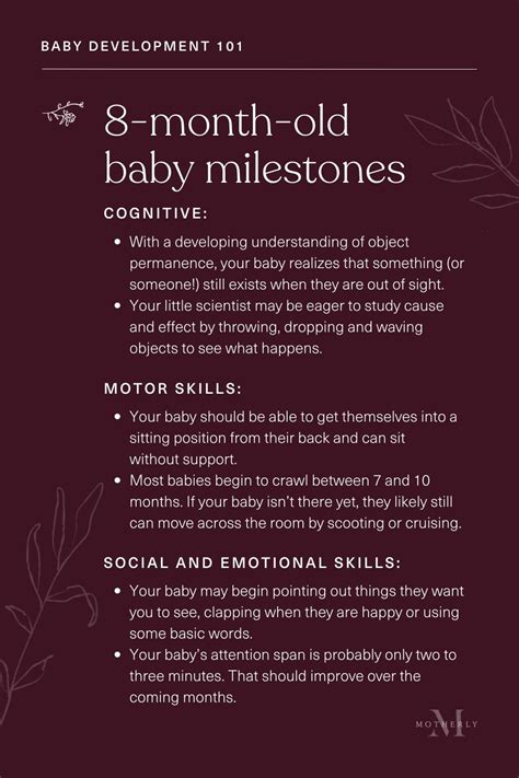 Guide to 8-Month Milestones for Baby - Motherly