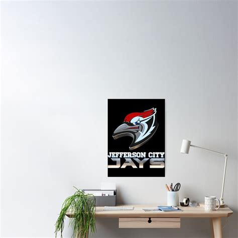 "Jeff City Jays Logo Mascot Jefferson City High School Missouri ...