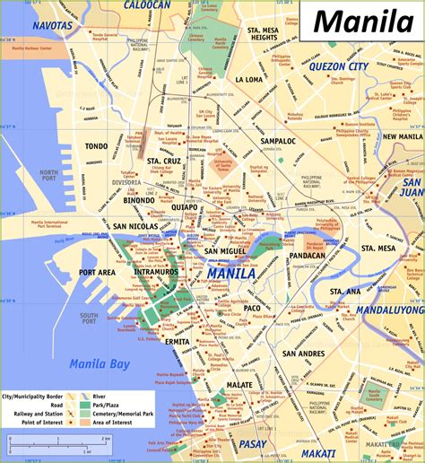 Manila Singapore Map