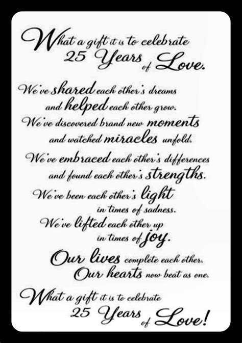 25th wedding anniversary quotes, 25th anniversary quotes, Wedding ...