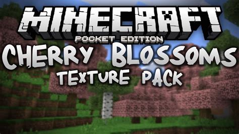 Cherry Blossoms Texture Pack Review - Minecraft PE (Pocket Edition ...