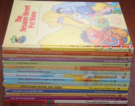 I had a collection o these Sesame Street books!! I wonder if they are ...