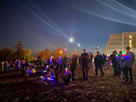 Discovery Center Lights Up the Night Sky | Northern Sentry