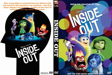 Inside Out DVD Cover (2015) Custom Art