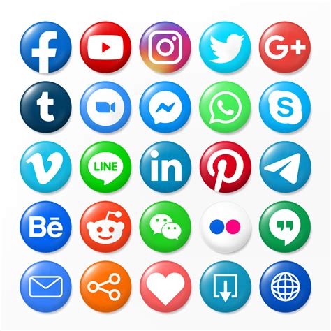 Vector Social Media and Communication Platform Icon or Logo for Online ...