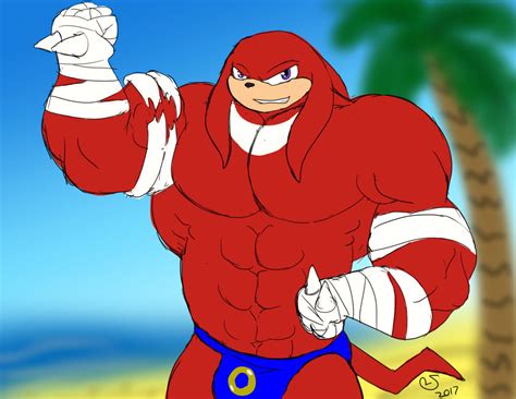 Buff Fantart Friday: Knuckles (Sonic Boom) by CaseyLJones on DeviantArt