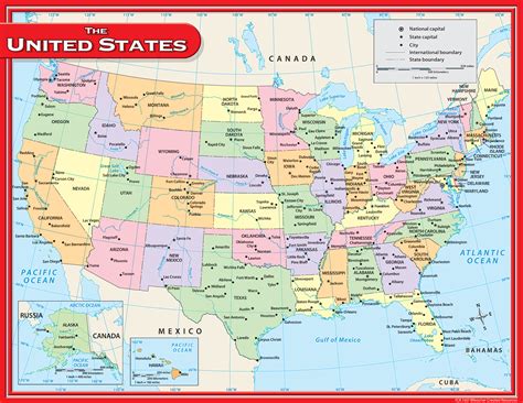 Road Map Usa States 50 States – Topographic Map of Usa with States