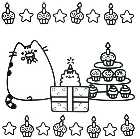 Pusheen Coloring Pages - Best Coloring Pages For Kids