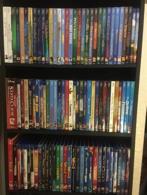 My Disney Bluray collection : r/dvdcollection