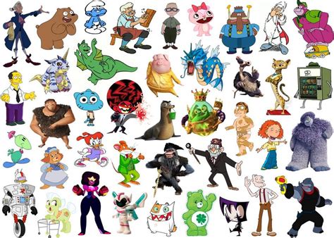 Click the 'G' Cartoon Characters II Quiz - By ddd62291