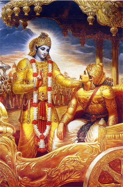 Krishna Arjuna Bhagavad Gita Mahabharata Rama, Lord Krishna, painting ...