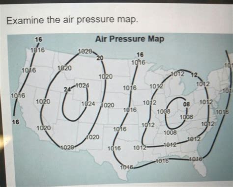 What Are Isobars On A Weather Map - Map