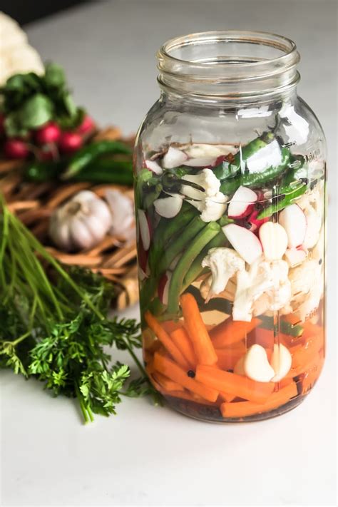 DIY Fermented Vegetables Recipe | Easy Fermented Vegetables