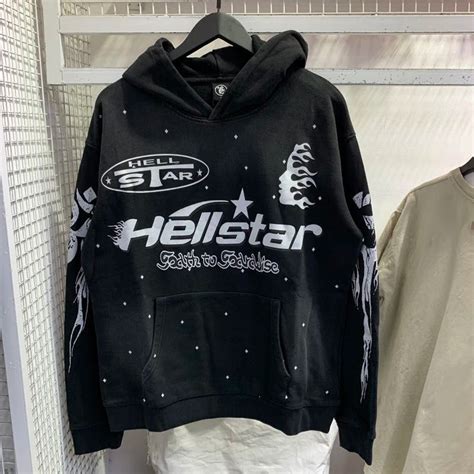 Japanese Brand Hellstar Graffiti Hoodies | Grailed