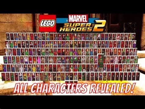 All characters in lego marvel superheroes 2 - wisemaha