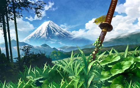 Anime Landscape Wallpaper HD | PixelsTalk.Net