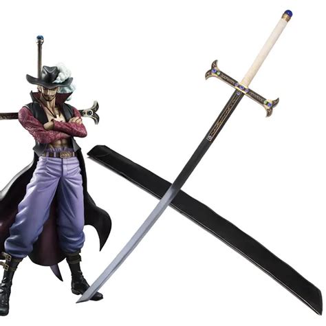 One Piece Mihawk sword Vintage Home Decor Anime sword 1: 1 metal sword ...