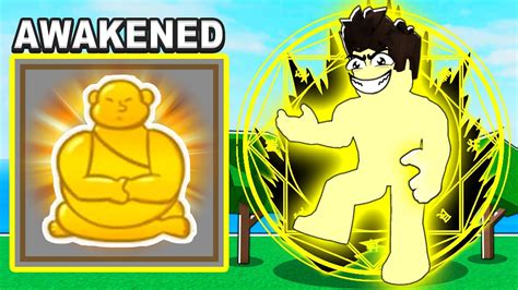 I UNLOCKED AWAKENED BUDDHA! *Showcase* Roblox Blox Fruits - YouTube