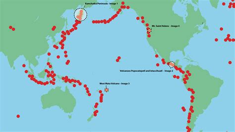 Pacific Rim Of Fire Map