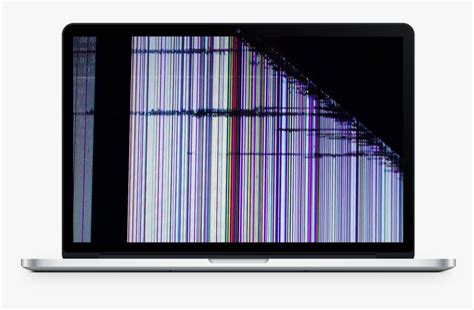 Broken Laptop Screen - Cracked Screen, HD Png Download , Transparent ...