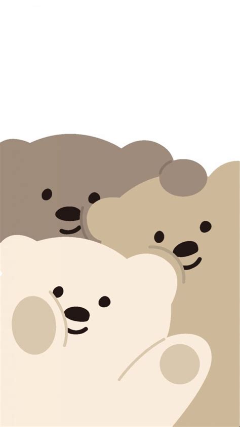 Cute bear | Wallpaper iphone cute, Cute wallpapers, Kawaii wallpaper