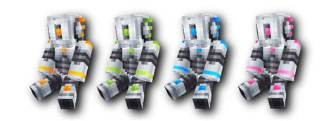 The Prototypes (Skin Packs, 16 colours!) Minecraft Skin