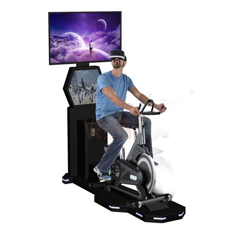 VR Game Bike Ride Simulator Virtual Reality Bike Gym Equipment | Sport ...