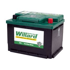 Willard 628 / 629 SMF Battery