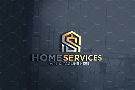 Home Services, Construction Logo | Branding & Logo Templates ~ Creative ...