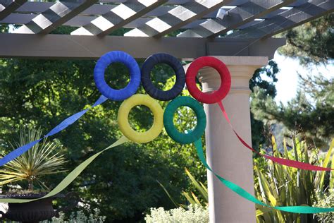 olympic spirit: decorations | Olympic party decorations, Summer ...