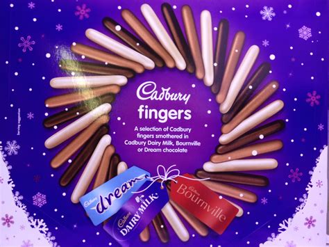 Cadbury Fingers Selection 375g. Great for Christmas! Bournville ...