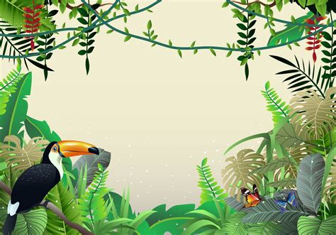 Jungle Vector Free at GetDrawings | Free download